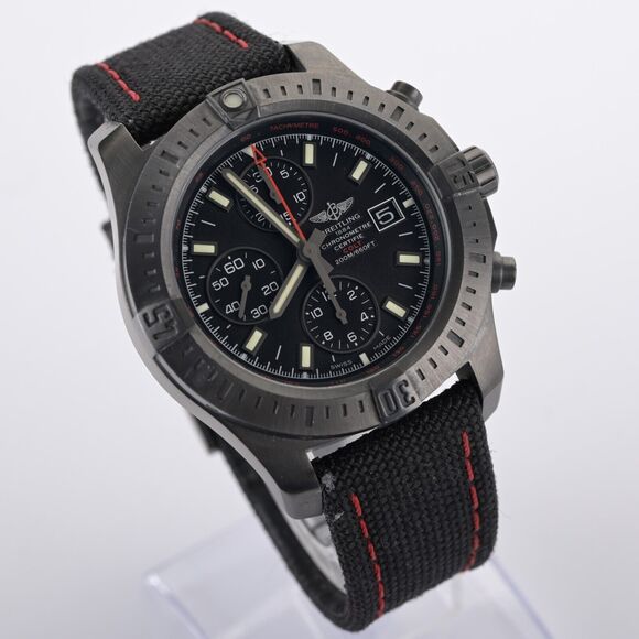Breitling Colt Chrono 44 M13388 Limited Edition PVD Black Automatic Men's Watch - Picture 9 of 11